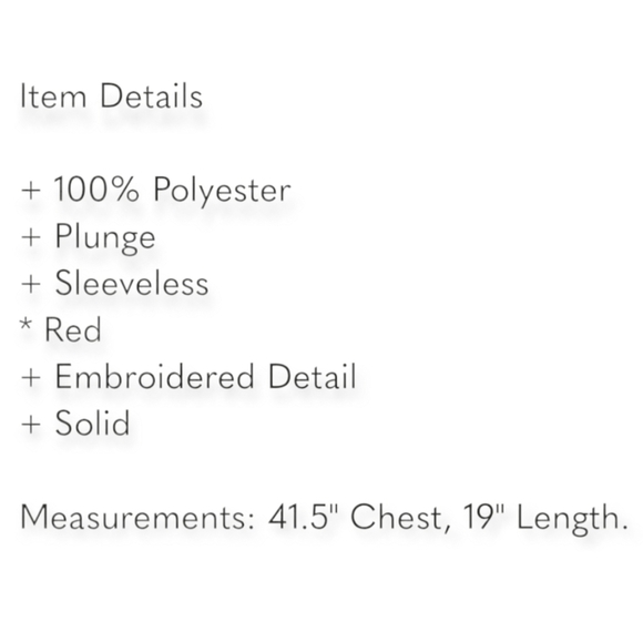 Beautiful Red Layered Halter/Crop Top - Picture 3 of 5